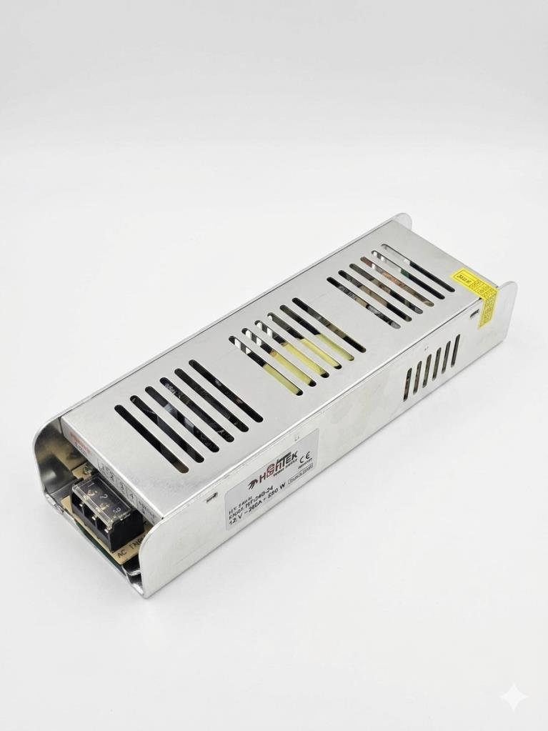 SMPS  250-12 12V  20A  DAR KASA  UNIVERSAL LED GÜÇ KAYNAĞI