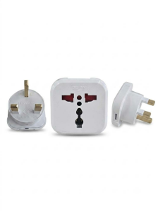 POWER ÇEVİRİCİ ADAPTÖR İNGİLİZ  TOPRAKLI  DE-PA 11008