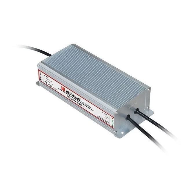 Mervesan MSWP / MTWP-300-24 24V 12,5A Sabit Voltaj Metal Kasa Adaptör IP67