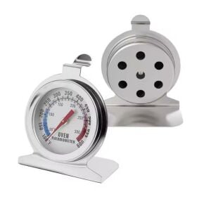 Metal Fırın Termometresi Analog 50-300°C / 100-600°F Paslanmaz Oven Thermometer