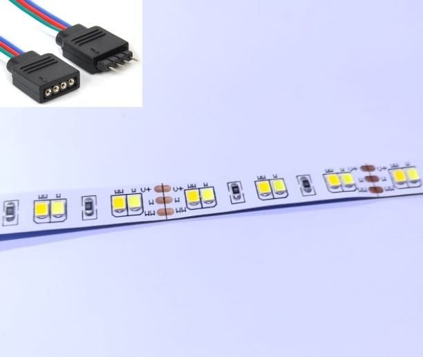 LED ŞERİT ÜÇ RENK BEYAZ + GÜNIŞIĞI + NATURAL 12V İÇ MEKAN 2835/60 [5 MT MAKARA FİYATIDIR]