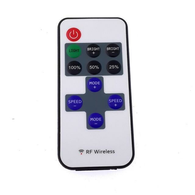 TEK RENK KONTROL KUMANDA MİNİ RF VT-2407