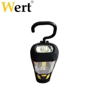 WERT W-2612 PİLLİ COB LEDLİ ÇALIŞMA LAMBASI+FENER
