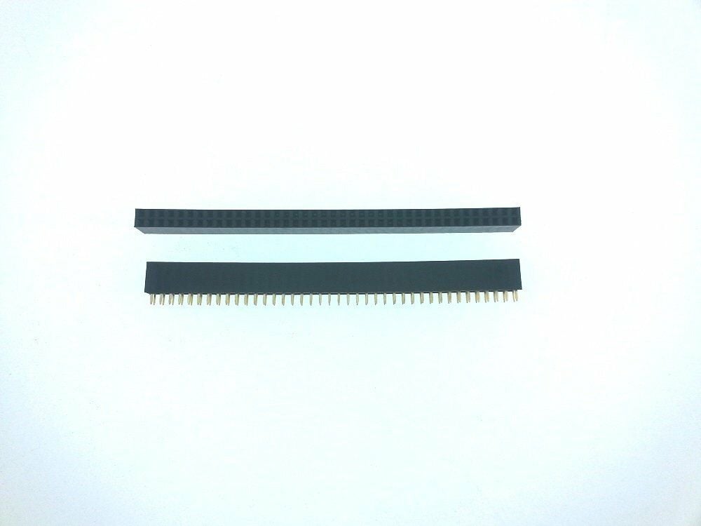 Pin Header Dişi 40 lı 180° 2 Sıra Konnektör  208-2x40h