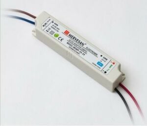 Mervesan Mswp-18-12 12v Dc 1,5a Sabit Voltaj Plastik Kasa Adaptör İp67