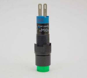 Onpow LAS4Y-D/G 24V Yeşil M8 Sinyal Lambası Yuvarlak