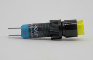 Onpow LAS4Y-D/Y 24V Sarı M8 Sinyal Lambası Yuvarlak