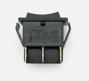 Buton Siyah Mom Off Mom (Momentary) Işıksız 6 Pin 16a 250v Kcd2 / Ic-111(2 Yöne Yaylı Tip)