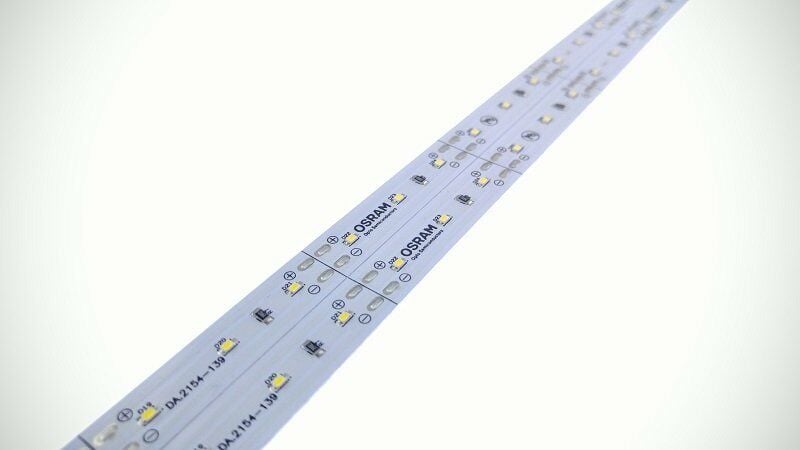 Led Bar Modül Beyaz Osram 2835 Smd 12v 1 metre 60 Led 6500k LNR-990X12-DE2835X60-65 (5 adet fiyatı)