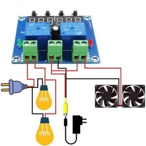 XH-M452 12V Dc Dijital Termostat Sıcaklık ve Nem Kontrol Kartı  (12v Dc ile Çalışır)