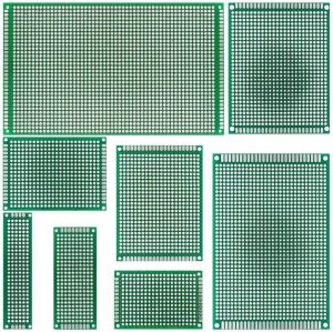 Delikli Plaket Bakır Çift Yüzlü 50x70 mm / 5x7 cm 1 adet ( Pertinaks )