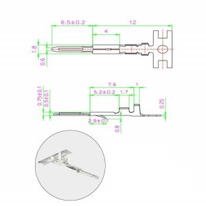 300 Adet Jst Sm Konnektör Seti 2,54mm 2-5 Pim Takım 4 Çeşit Şeffaf Çantada