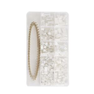 460 Adet Jst-Ph Konnektör Seti 2,00mm 2-6 Pim Takım 5 Çeşit Şeffaf Çantada