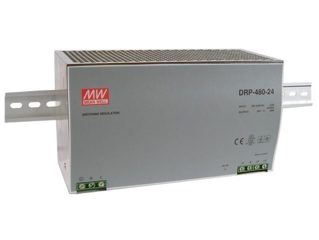 Meanwell Drp-480-24 480w 24v 20a Ray Tip Güç Kaynağı