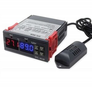 Stc-3028 Dijital Sıcaklık ve Nem Kontrol Termometresi 220v Rc-10065