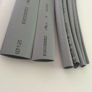 Woer Makaron 12,7 mm Gri (1 Metre)