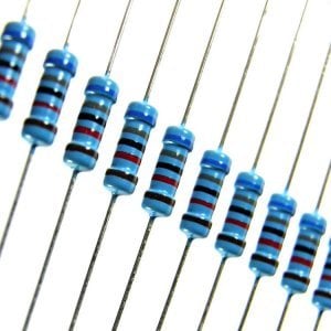 75R 1/4W %1 Metal Film Direnç  ( 25 ADET )