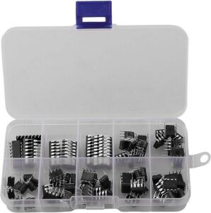 85 Adet Dip Entegre Seti 10 Çeşit Şeffaf Çantada