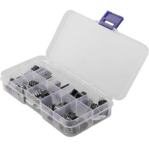 85 Adet Dip Entegre Seti 10 Çeşit Şeffaf Çantada