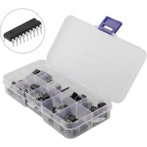 85 Adet Dip Entegre Seti 10 Çeşit Şeffaf Çantada