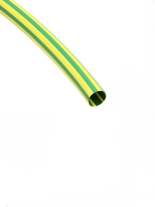 Woer Makaron 2,4 mm Sarı-Yeşil (1 Metre)