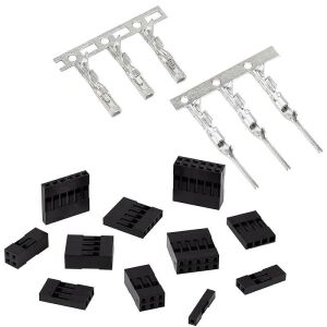 620 Adet Dupont Jst Konnektör Seti 2,54mm 1-12 Pin Takım 11 Çeşit Şeffaf Çantada