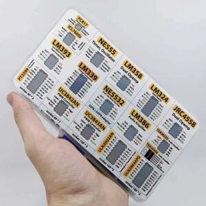 150 Adet Dip Entegre Seti 17 Çeşit Şeffaf Çantada