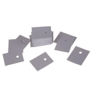 İzolatör Silikonlu GRİ 25x20 mm ( To 247 Kılıfa Uygun )