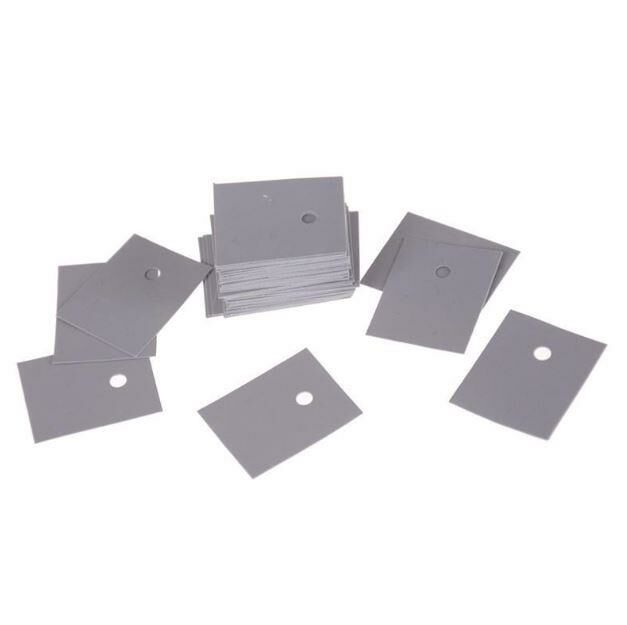 İzolatör Silikonlu GRİ 25x20 mm ( To 247 Kılıfa Uygun )
