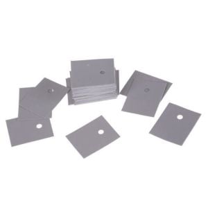 İzolatör Silikonlu GRİ 25x20 mm ( To 247 Kılıfa Uygun )
