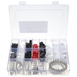 260 Adet Dupont Konnektör Seti 6 Çeşit Şeffaf Çantada