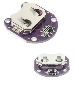 Pil Yuvası Modülü 2032 tip Pcb 2 Pinli Yatık Anahtarlı