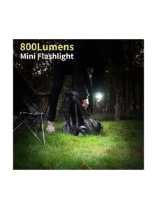 Cob LED Mini Anahtarlık Fener 500 Lümen Şarjlı Mıknatıslı