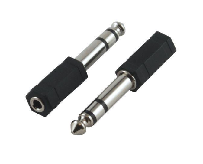 STEREO ADAPTÖR 3,5 mm DİŞİ / 6,3 mm ERKEK  ÇEVİRİCİ