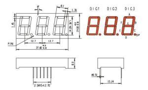 KPT-5361ASRND / WCN3-1056SR-A11R-STR-14140CR-N 14mm KATOT 3'lü KIRMIZI