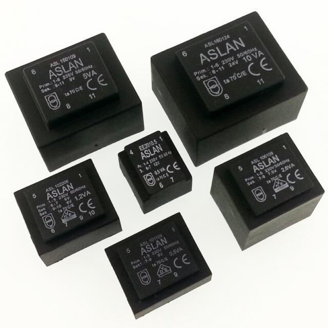 TRAFO ASL 090218 0,35VA  2X18V 230V ASLAN