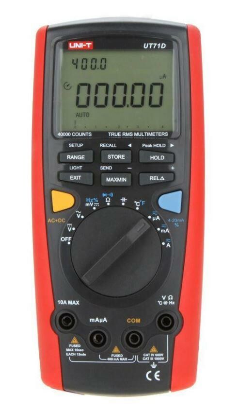 Unı-t Ut 71D True Rms Dijital Akıllı Multimetre 1000v 10a Ac/Dc