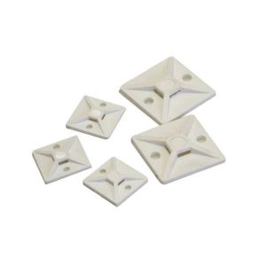 Yapışkan Kroşe 28x28 mm Beyaz ( 100 Adet Fiyatıdır )