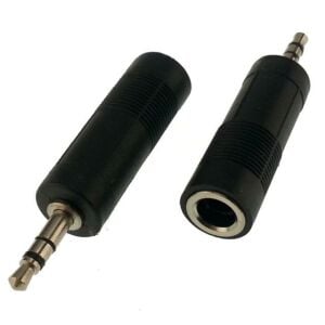 STEREO ADAPTÖR  3,5 mm ERKEK / 6,3 mm DİŞİ