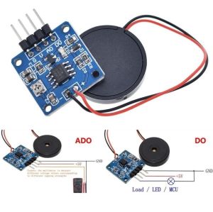 Arduino Piezo Titreşim Sensör Anahtar Modülü