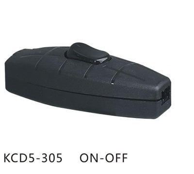 ANAHTAR ARAPUAR KCD-305  SİYAH VİDASIZ KABLO SIKIŞTIRMA TİP