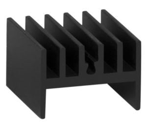 Alüminyum Soğutucu TO-247  Kılıf Siyah Eloksallı 25 mm m3 Pasolu 59AS25