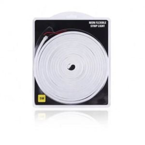Neon Şerit Led Turkuaz 12V Dc 6 mm 10w/m Ip65 (5 Metre Makara Fiyatıdır)