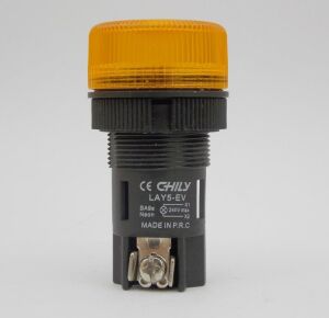 MOMENTUM MB3-EV056 22mm SARI 220V SİNYAL LAMBASI
