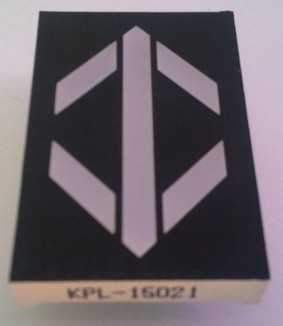 Ok Yön Display 44*30MM Kırmızı KPL15021