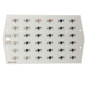 DİKDÖRTGEN PCB 36 LED RGB 000-138  22,5+24,5+22,5 OVAL
