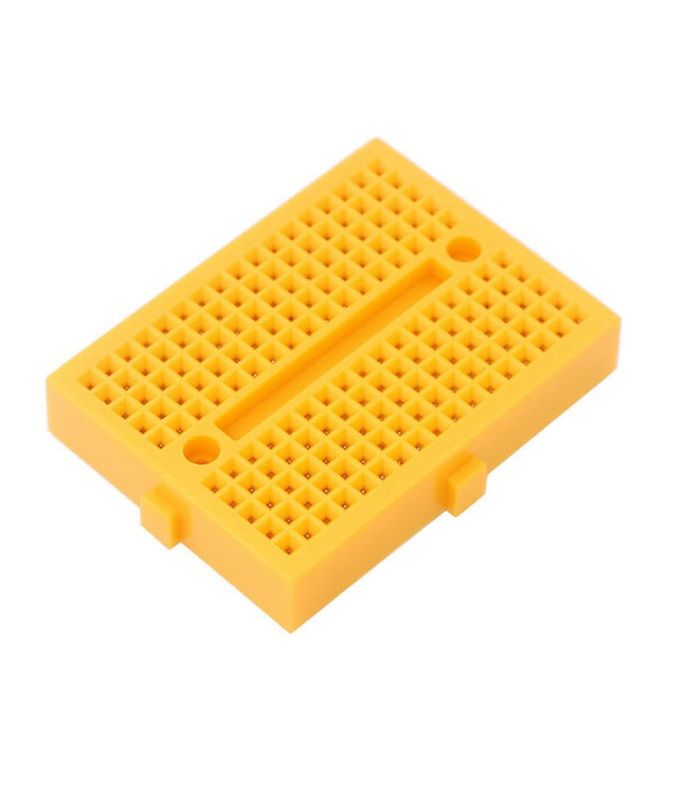 Mini Yapışkanlı Breadboard Sarı