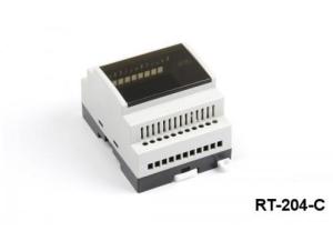 AK-RT-204-C 70 x 90 x 59 mm 4 modül Ray Tipi Kutu