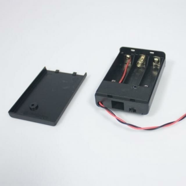 AK-SBH-331-1AS  3xAA KAPAKLI ANAHTARLI KEMER ASKILIKLI PİLYUVASI (ALTKY)