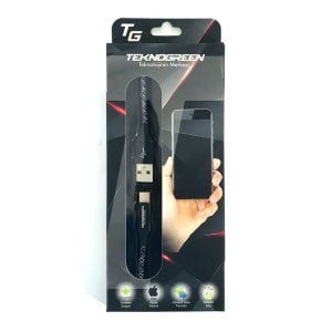 TeknoGreen TKU-C201 1m Usb to Type C Şarj Kablosu
